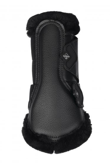 Le Mieux Brushing Boots Mesh Fleece Edged black