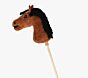 QHP Hobby Horse Stokpaard Bruin