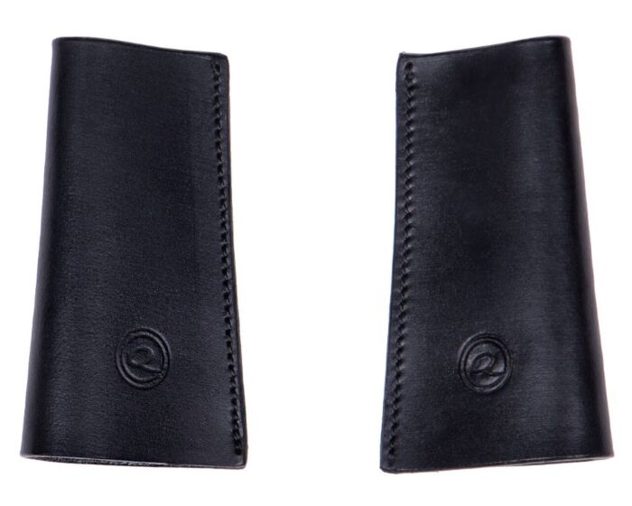 QHP Beugelriemhoesjes Zwart