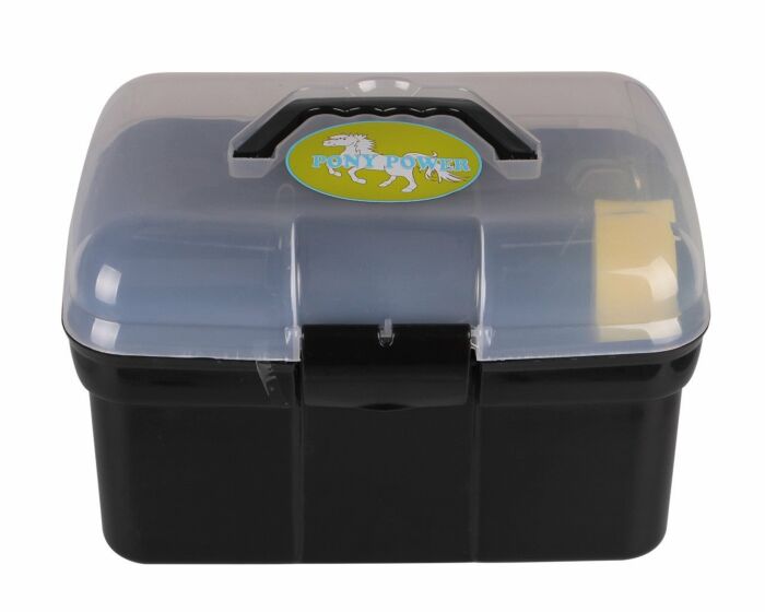 Q-essentials Pony Power Poetskist zwart