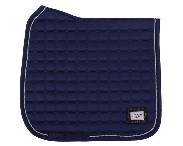 QHP Zadeldek Glitz navy