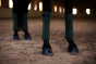 Equestrian Stockholm Fleece Bandages Sycamore