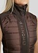 Montar Bodywarmer Emma Quilt Brown