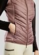 Montar Hybrid Bodywarmer Crystal Logo Dusty Rose