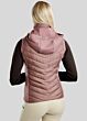 Montar Hybrid Bodywarmer Crystal Logo Dusty Rose