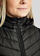 Montar Hybrid Bodywarmer Crystal Logo Zwart
