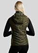 Montar Hybrid Bodywarmer Crystal Logo Olive
