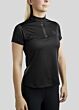 Montar Trainingshirt Short Sleeve MoBriella Zwart