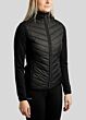 Montar Hybrid Jacket Met Crystal logo Zwart