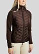 Montar Hybrid Jacket Met Crystal logo Bruin