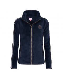 Imperial Riding Fleece Jacket Kids Furry Chic navy