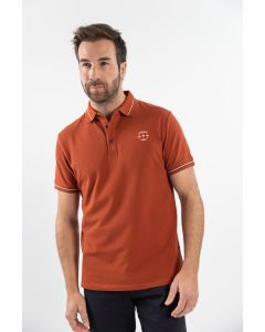 Harcour Heren Polo Pampelomme Terra Cotta