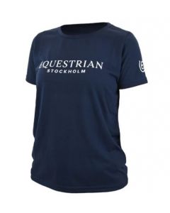 Equestrian Stockholm T-Shirt Navy White