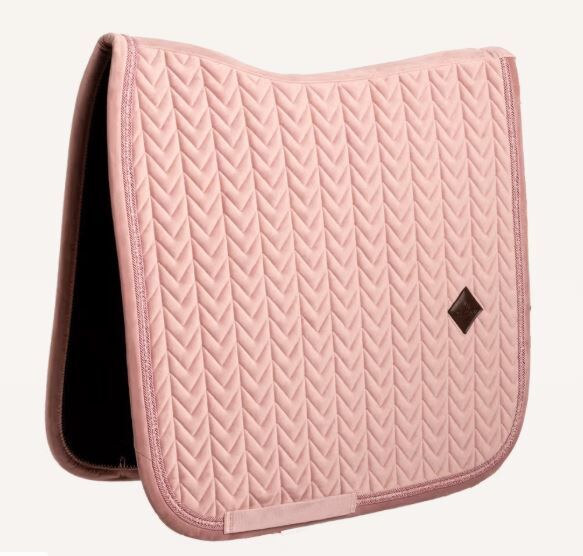 Kentucky Zadeldek DR Velvet Mini Pearls Roze