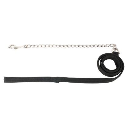 Harry'sHorse Hengstenketting Musketon Zilver/Zwart
