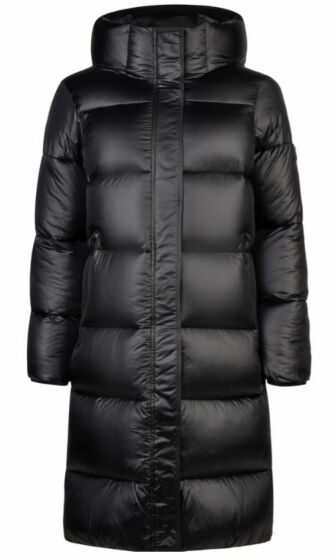 Pikeur Selection Quilted Long Coat Zwart