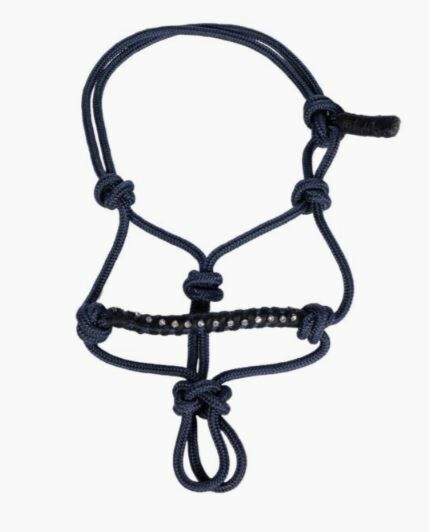 HKM Hobby Horse Knoop Halster Blauw