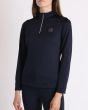 Montar Longsleeve Polo Everly Crystal navy