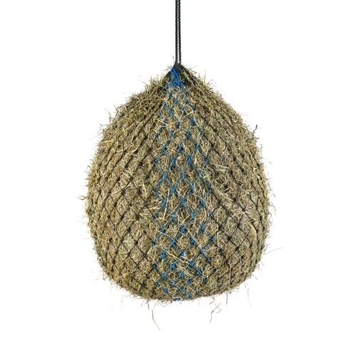 Shires Hooinet Deluxe 5cm Zwart/Blauw