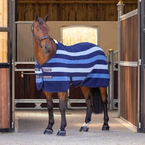 Shires Fleecedeken TempestOriginal Newmarket Blauw