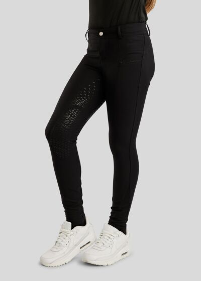 Montar Junior Rijbroek Crystal Yati  zwart