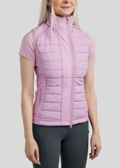 Montar Bodywarmer Emma JR Quilt Candy Pink