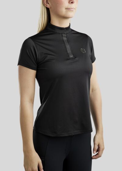 Montar Trainingshirt Short Sleeve MoBriella Zwart