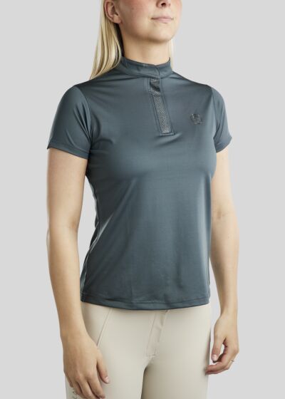 Montar Trainingsshirt Short MoBriella Dark Slate