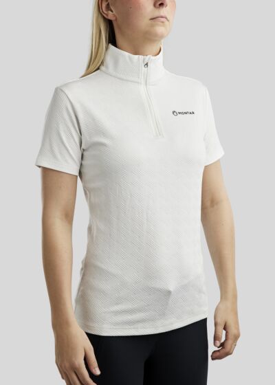 Montar Trainingshirt MoCilia Short Sleeve Wit