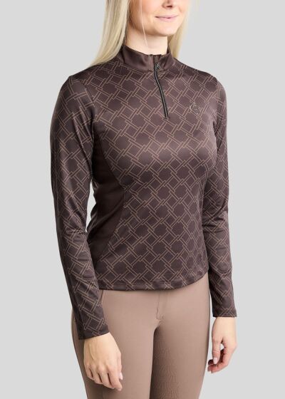 Montar Shirt Leia Lumber Check LS Black Peony