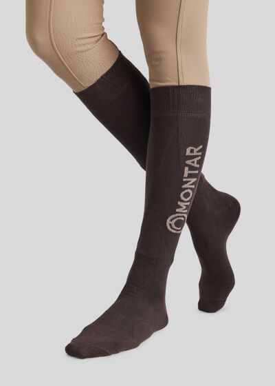 Montar Bamboo Sokken Bruin