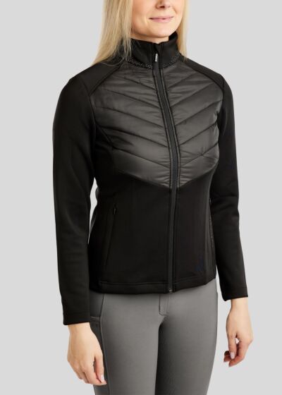 Montar Hybrid Vest Freya Gunmetal Crystal Zwart