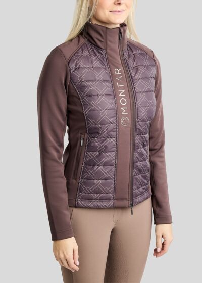 Montar Jas Leia Hybrid Lumber Check Black Peony