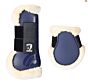 Horka Beenbeschermers PVC met Bont Blauw/Naturel