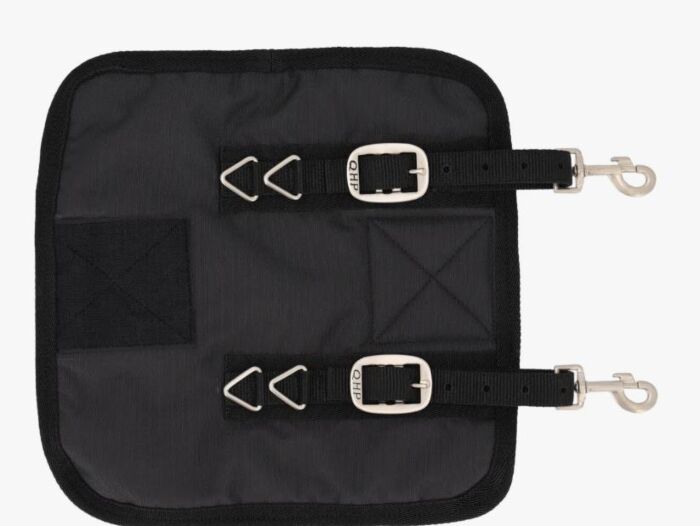 QHP Borstverlenger Quick Release Nep Bont Zwart