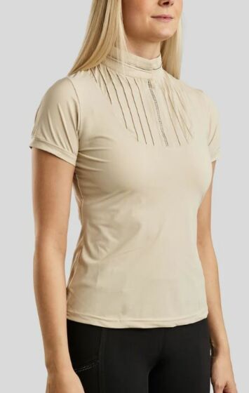 Montar Mozitta Trainingsshirt Grey Met Crystal