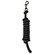 QHP Halstertouw Met Afneembare Clip Zwart