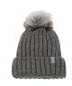 Pikeur Muts PomPom Middle Grey