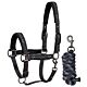 Harry's Horse Halsterset EQS Black-Sand