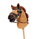 QHP Hobby Horse Hoofdstel Dolly Zwart