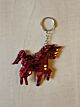 Sleutelhanger Pailletten Paardje Rood
