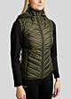 Montar Hybrid Bodywarmer Crystal Logo Olive