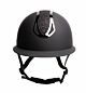 Harry's Horse Veiligheidscap Pro F1 Mat Sparkle Zw