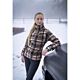 PK International Fleece Jacket Timber Coffee
