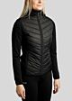 Montar Hybrid Jacket Met Crystal logo Zwart