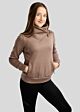 Montar Sweater Naja Quartz Crystal JR Nougat Brown