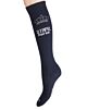 Stapp Horse Sokken met Strass Kroon Navy