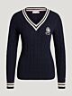 Tommy Hilfiger Trui Roseville Gebreid Desert Sky