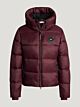 Tommy Hilfiger Pufferjas Glendale Deep Burgundy