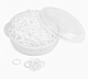 HippoTonic Manenelastiekjes Box Wit
